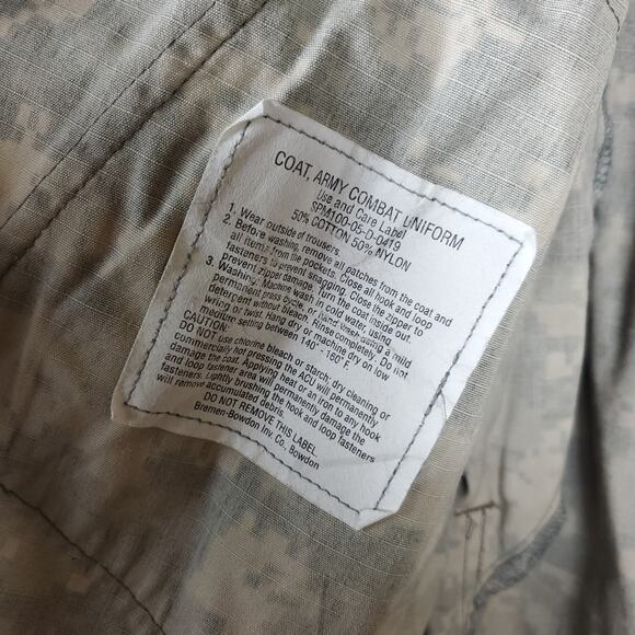 Army Combat Coat in Green Digital Camo Size L - Picture 10 of 11